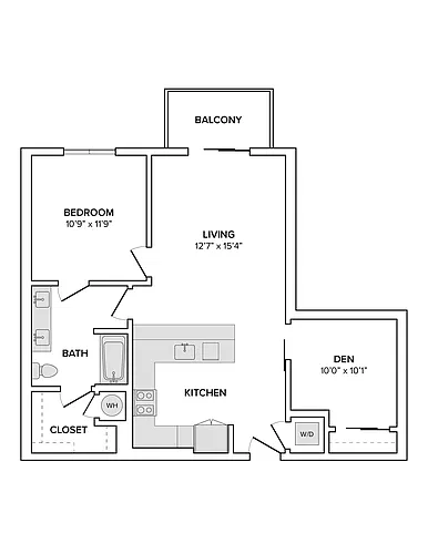 Floor plan A07D