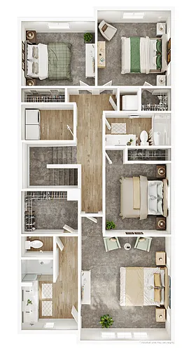 Floor plan TH5