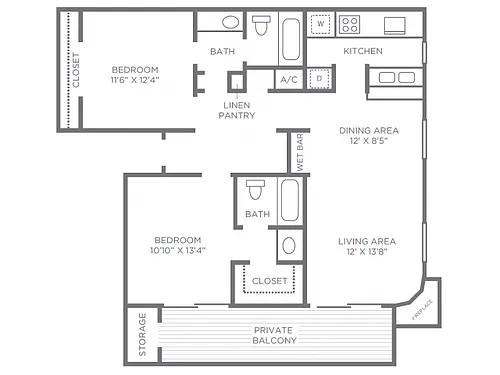 Floor plan Doral