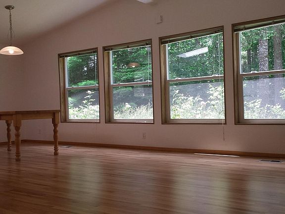 living room and dining area
