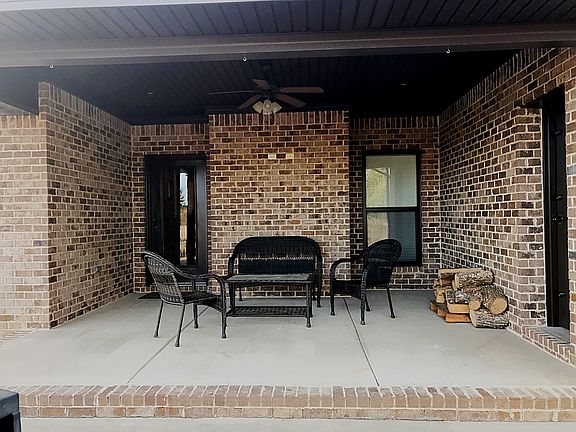 Back covered patio
