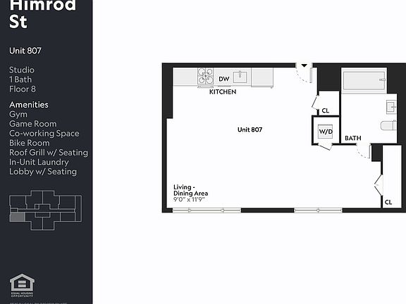 2nd image of 343 Himrod St #807