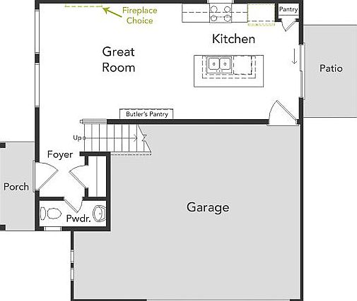 Shire Reunion First Floor Layout