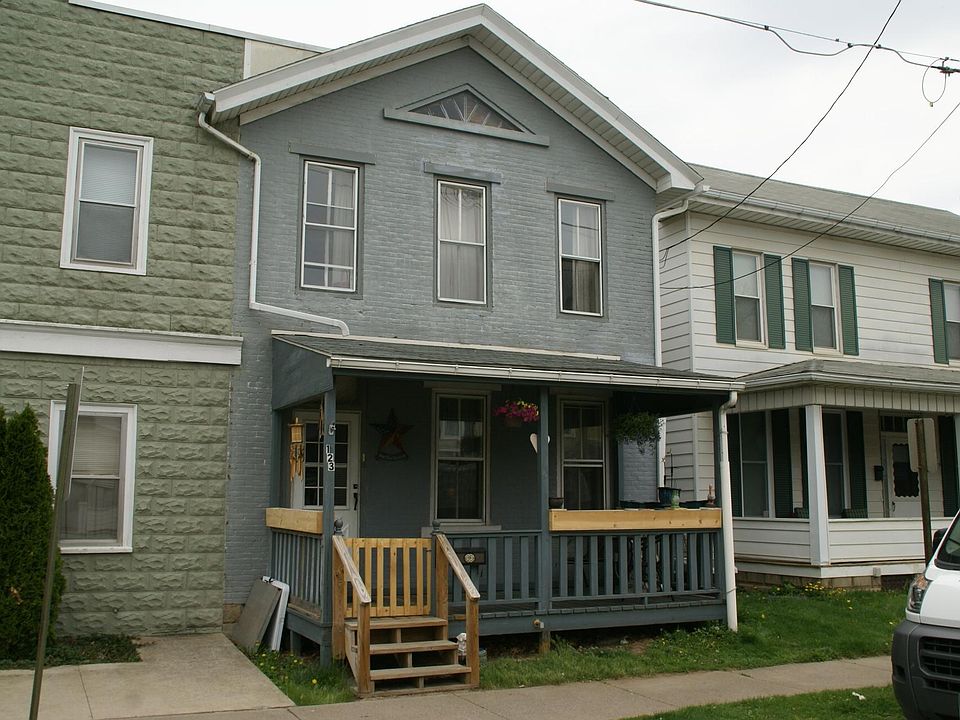 Center blue is front of home