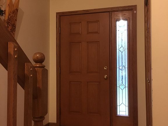 Front door (interior view)