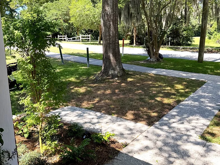 Just steps from the West Ashley Greenway