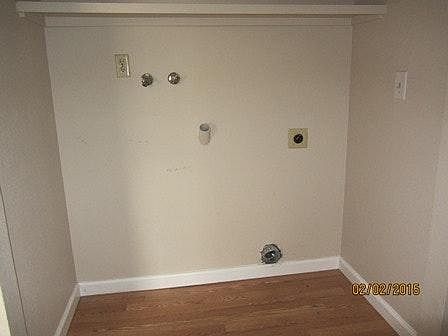 laundry area