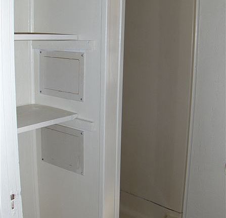 Shower and Shelving