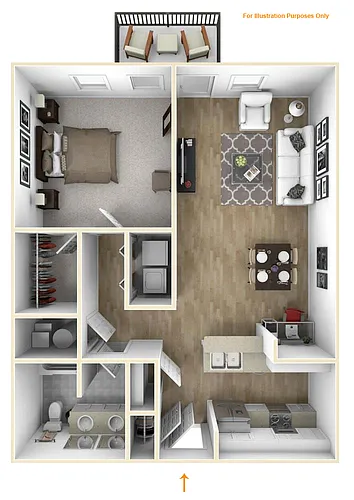 Floor plan The York