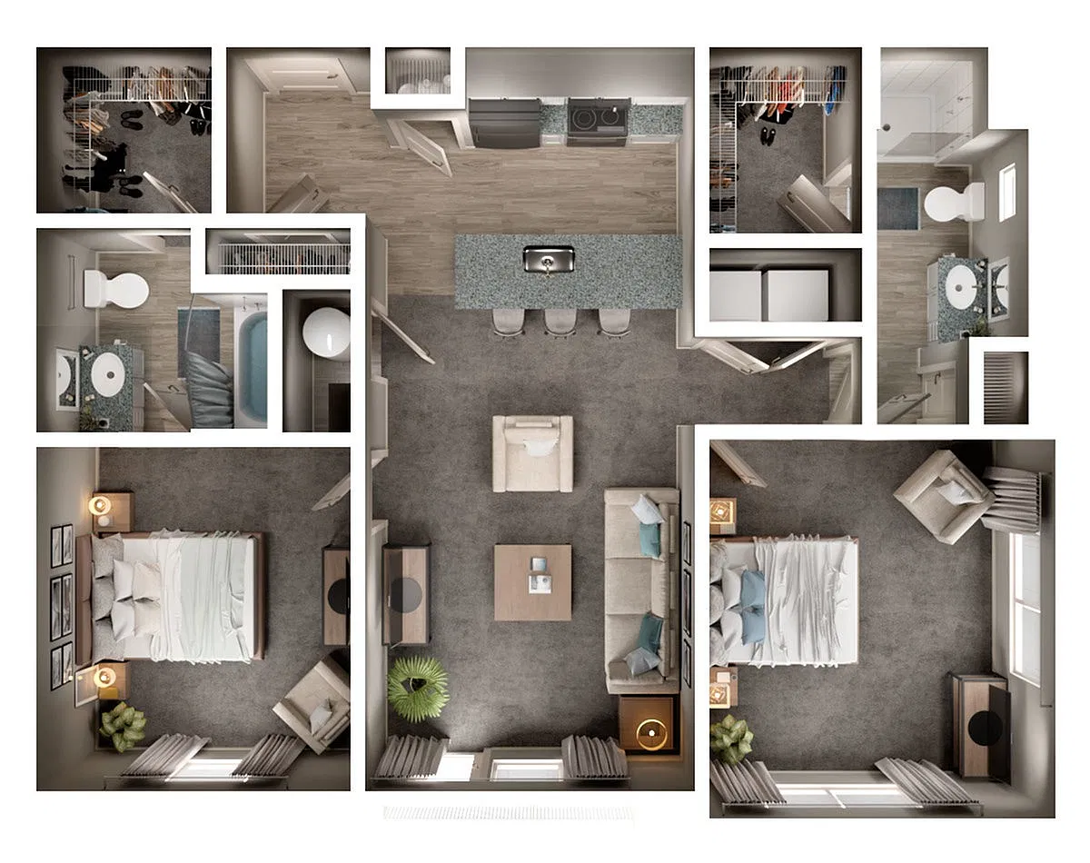 Floor plan Fairway with Terrace