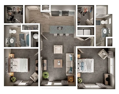 Floor plan Fairway with Terrace