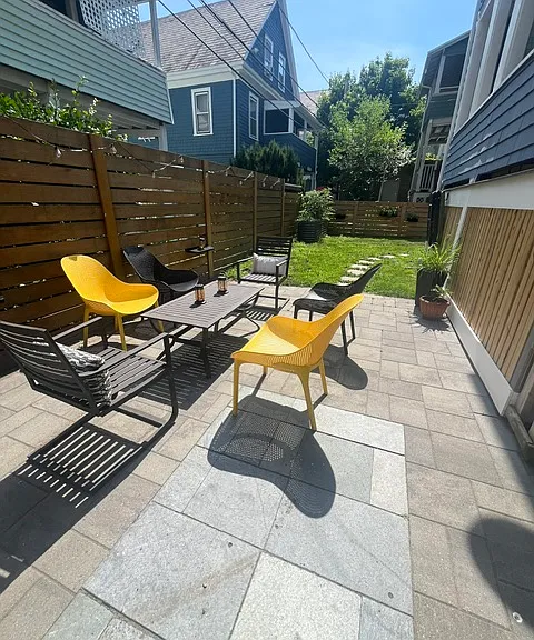 Back yard & patio