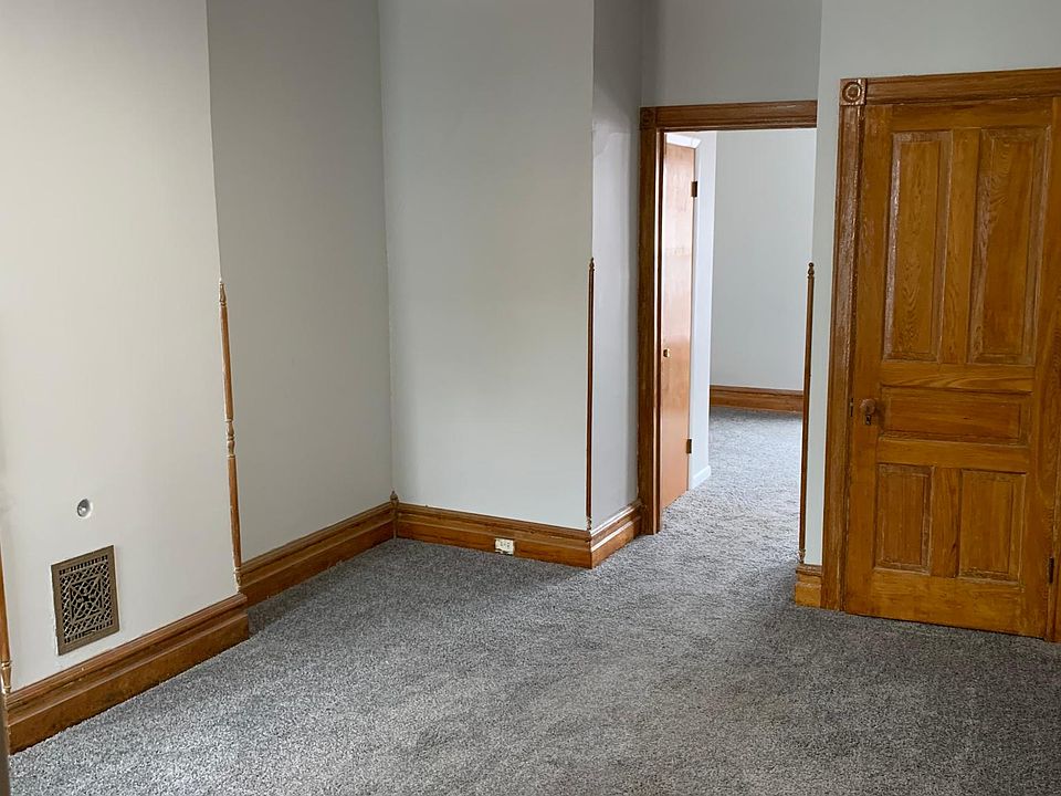 Living room with closet