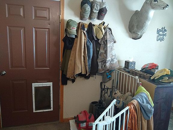 Entry from garage