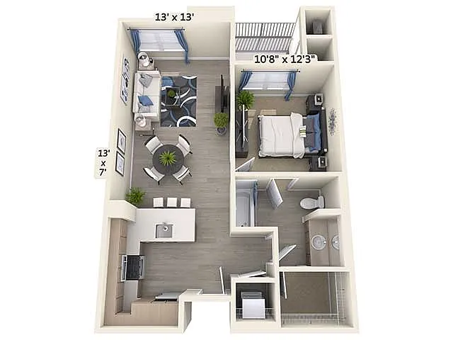 Floor plan A3-788sq