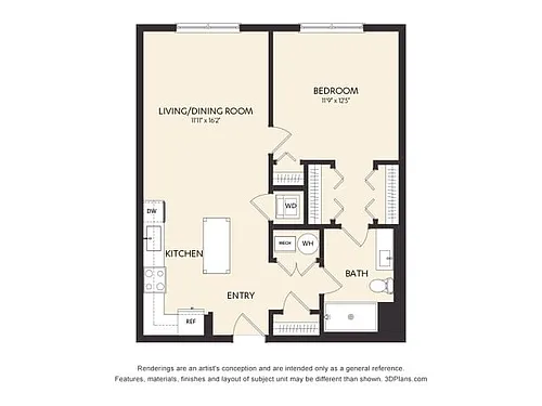 Floor plan B2A