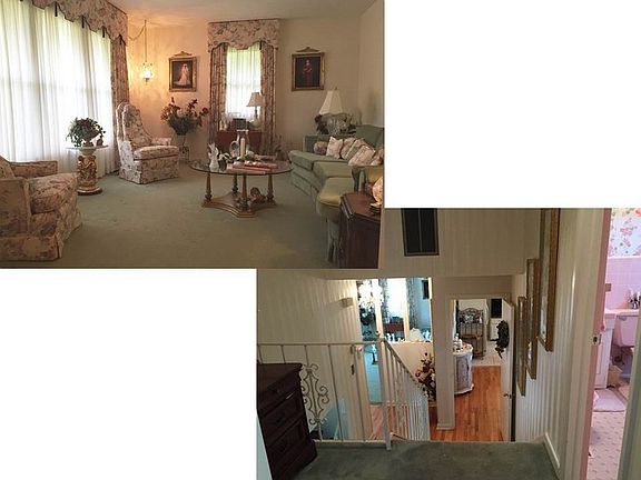 Living Room & Upper Stairway