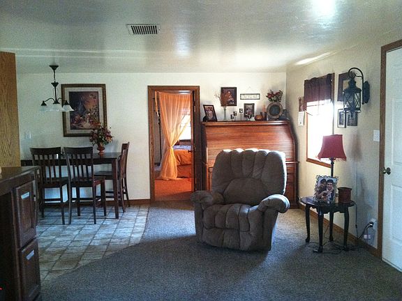 open living room/kitchen