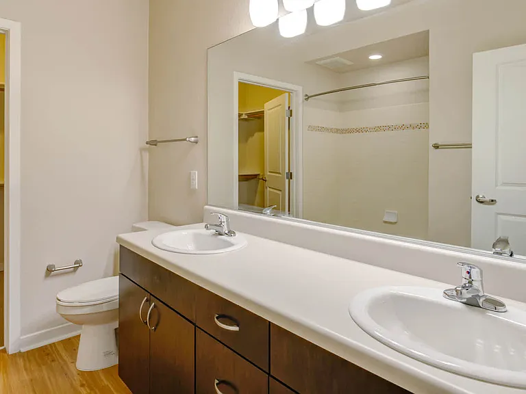 Bathroom with Double Vanity