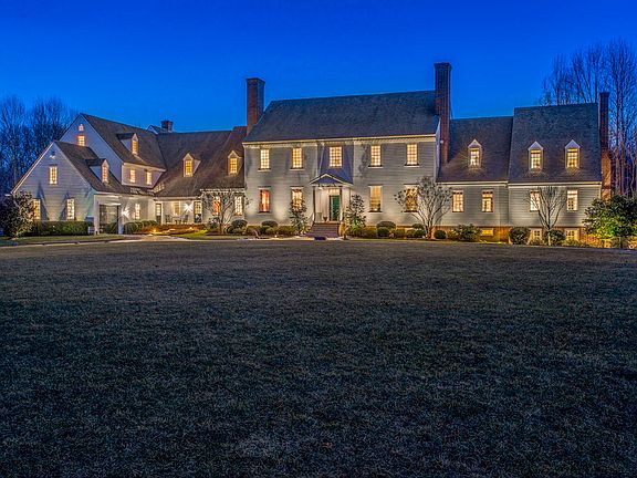 Evening front exterior