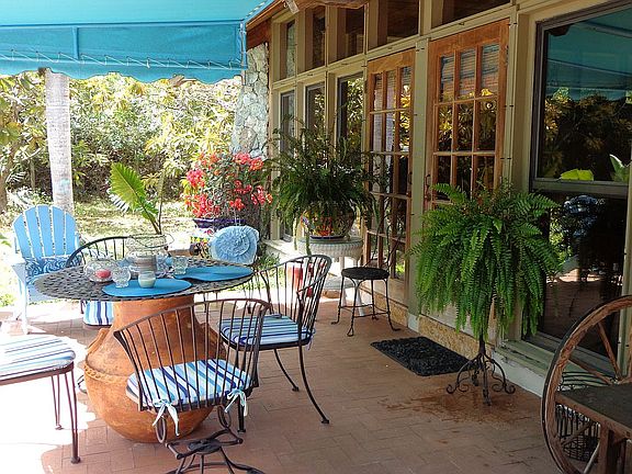 Rear Patio