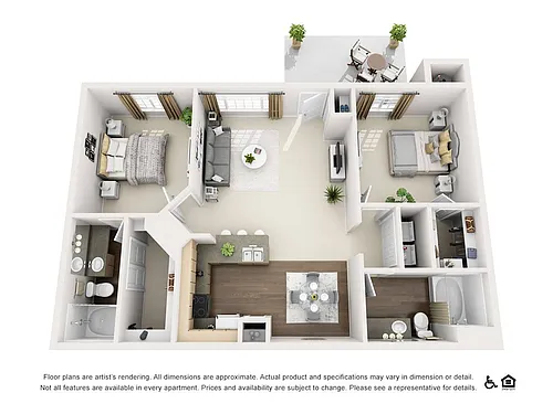 Floor plan B3 Modern