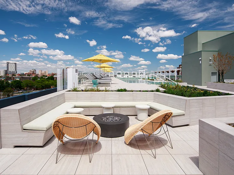 The Poplar Rooftop Fire Pit