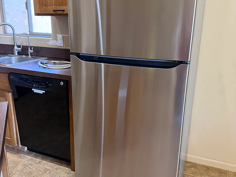 New Stainless Steel Refrigerator