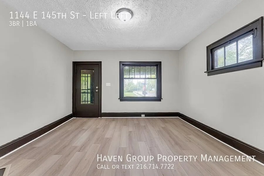 1144 E 145th St | Left, Cleveland, Ohio, 44110 - Spacious 3-bed 1-bath multi-family home! — Photo 3