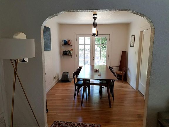 (Sample) furnished dining room.