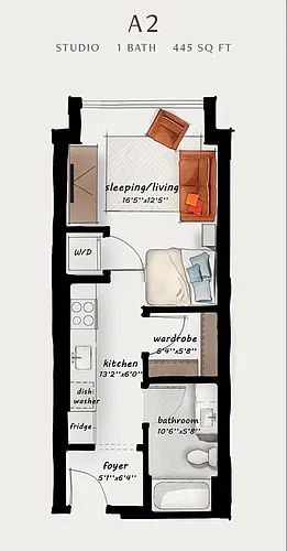 Floor plan A2
