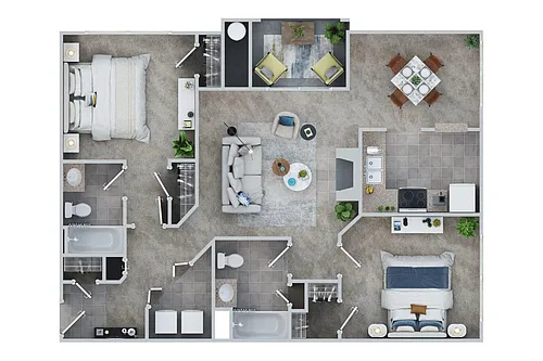 Floor plan CEDAR