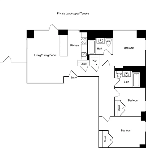 Floor plan Penthouse