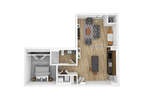 Floor plan Alcove-F