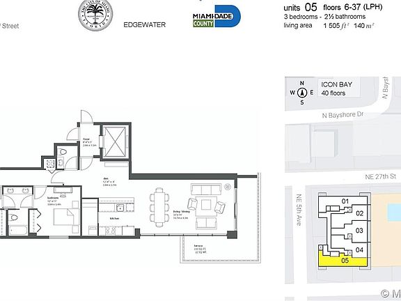 2nd image of 600 NE 27th St APT 2205