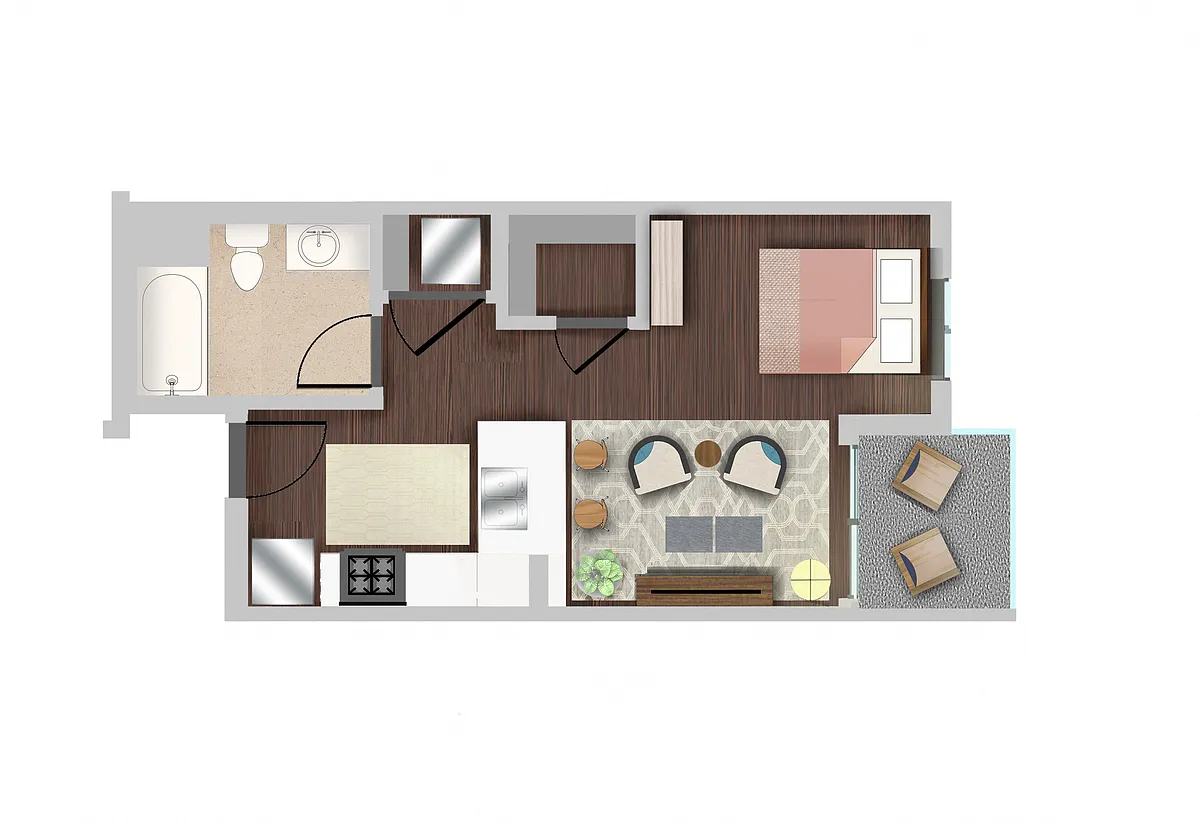 Floor plan Efficiency 4
