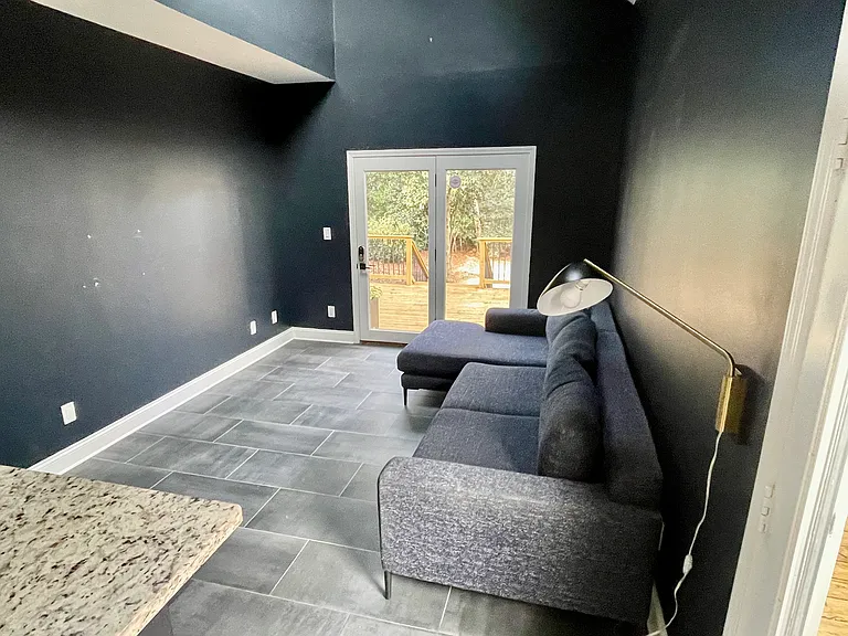 Back Living Room with deck access - TV will be added