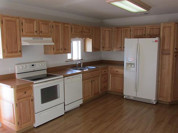 Custom oak kitchen, other view