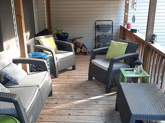 Covered porch
