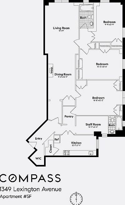 1st image of 1349 Lexington Ave APT 5F
