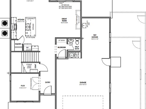Main Level - Slab on Grade