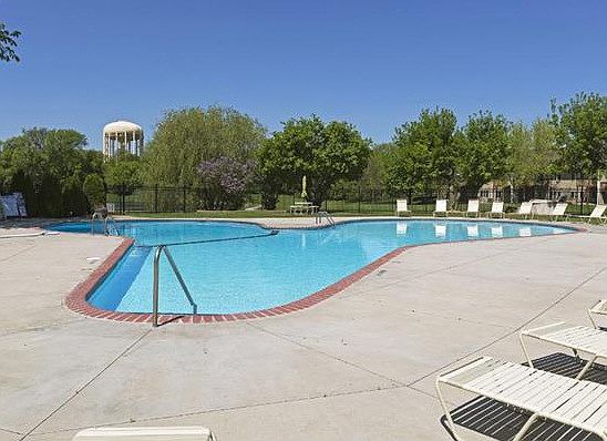 Indoor & outdoor pool work out room and a sauna.