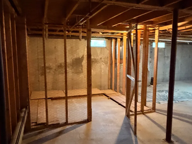basement storage unit