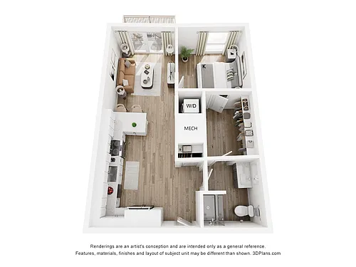 Floor plan 1B