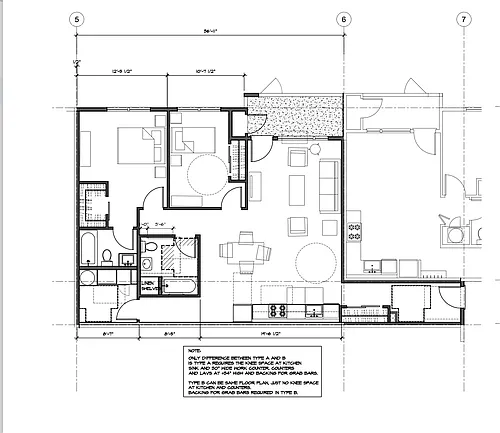 Floor plan 2bed 2bath