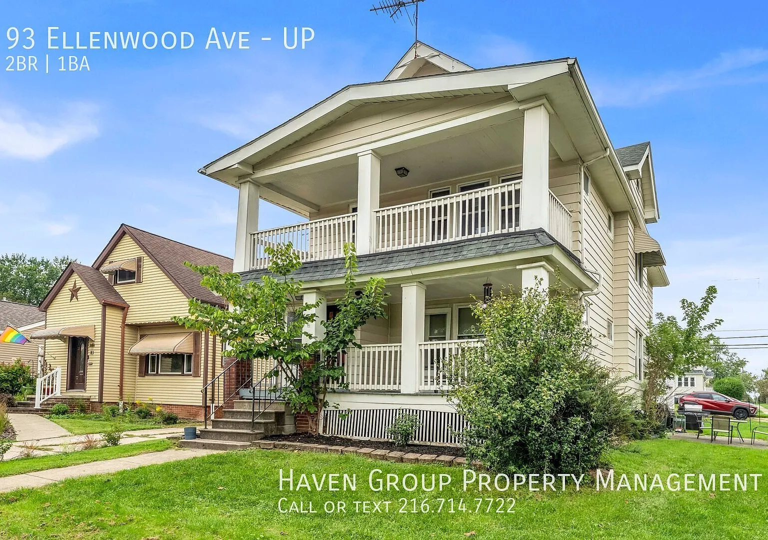 93 Ellenwood Ave | UP, Bedford, OH 44146 - Spacious 2-bed 1-bath multi-family home! — Photo 2