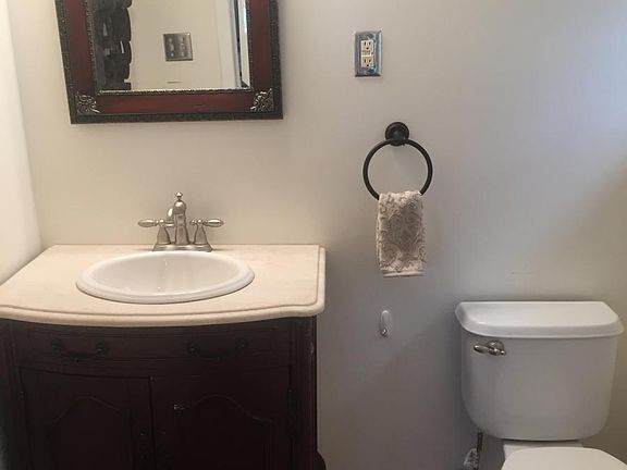 First floor powder room