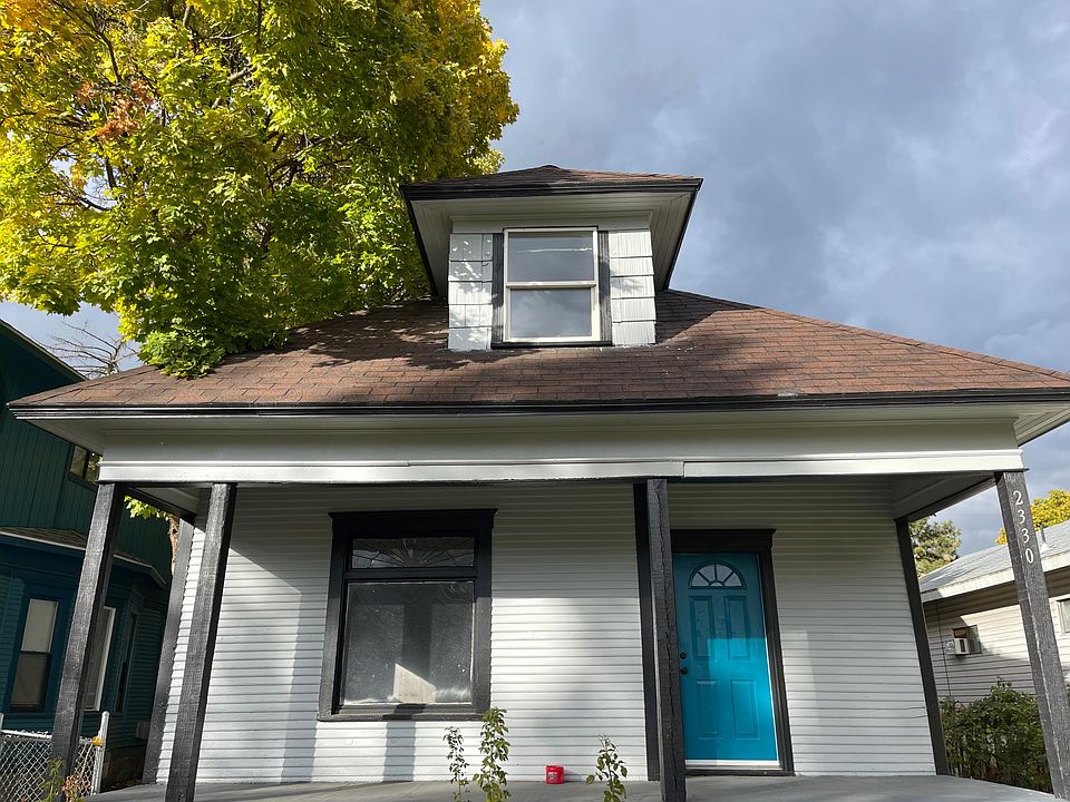 Exterior of House with Fresh Paint.