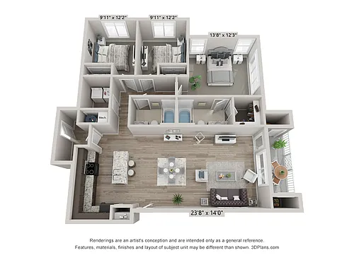 Floor plan Montgomery