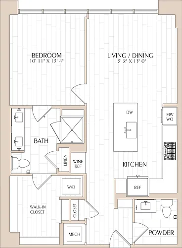 Floor plan A03D